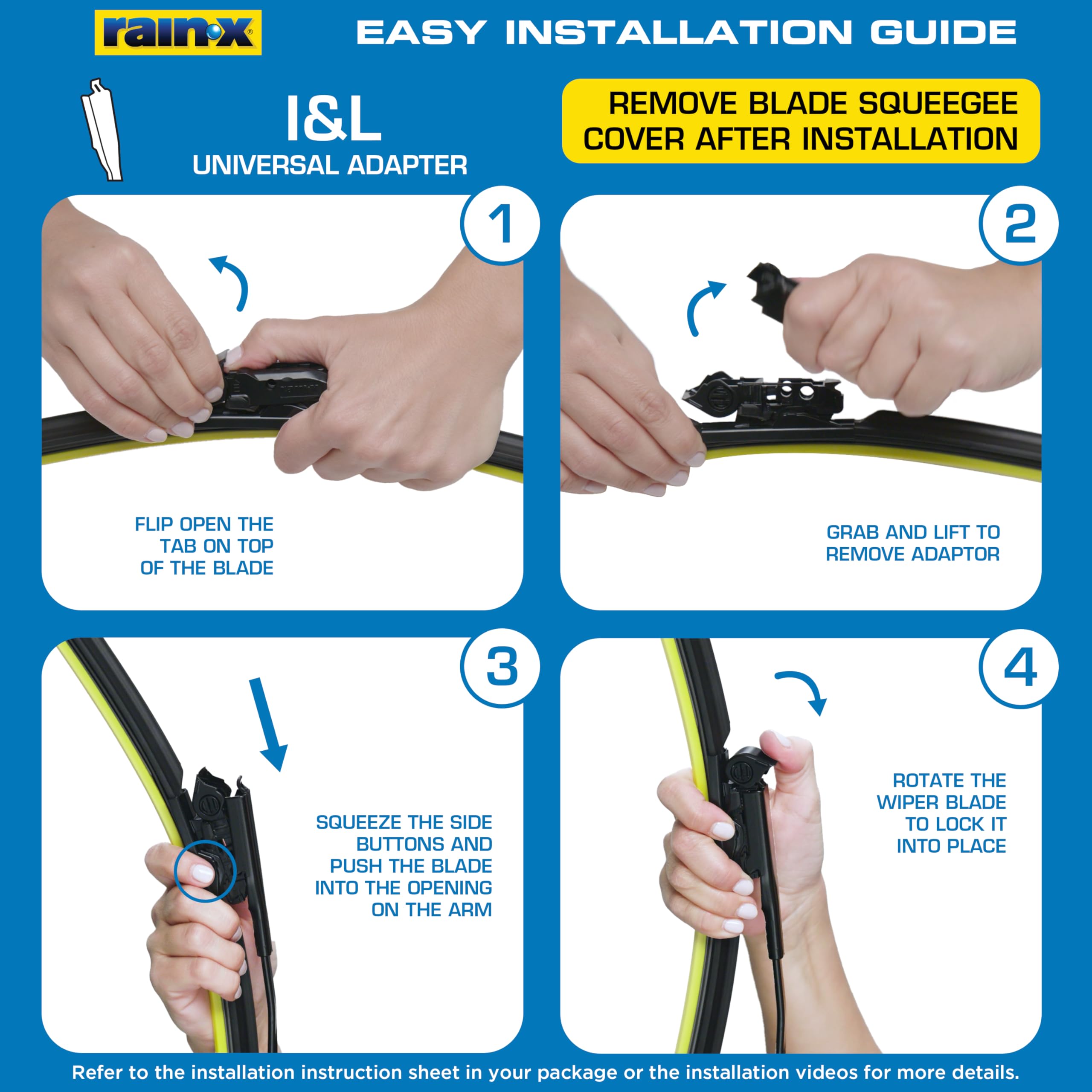 Amazon.com: Rain-X Silicone AdvantEdge Wiper Blade 26